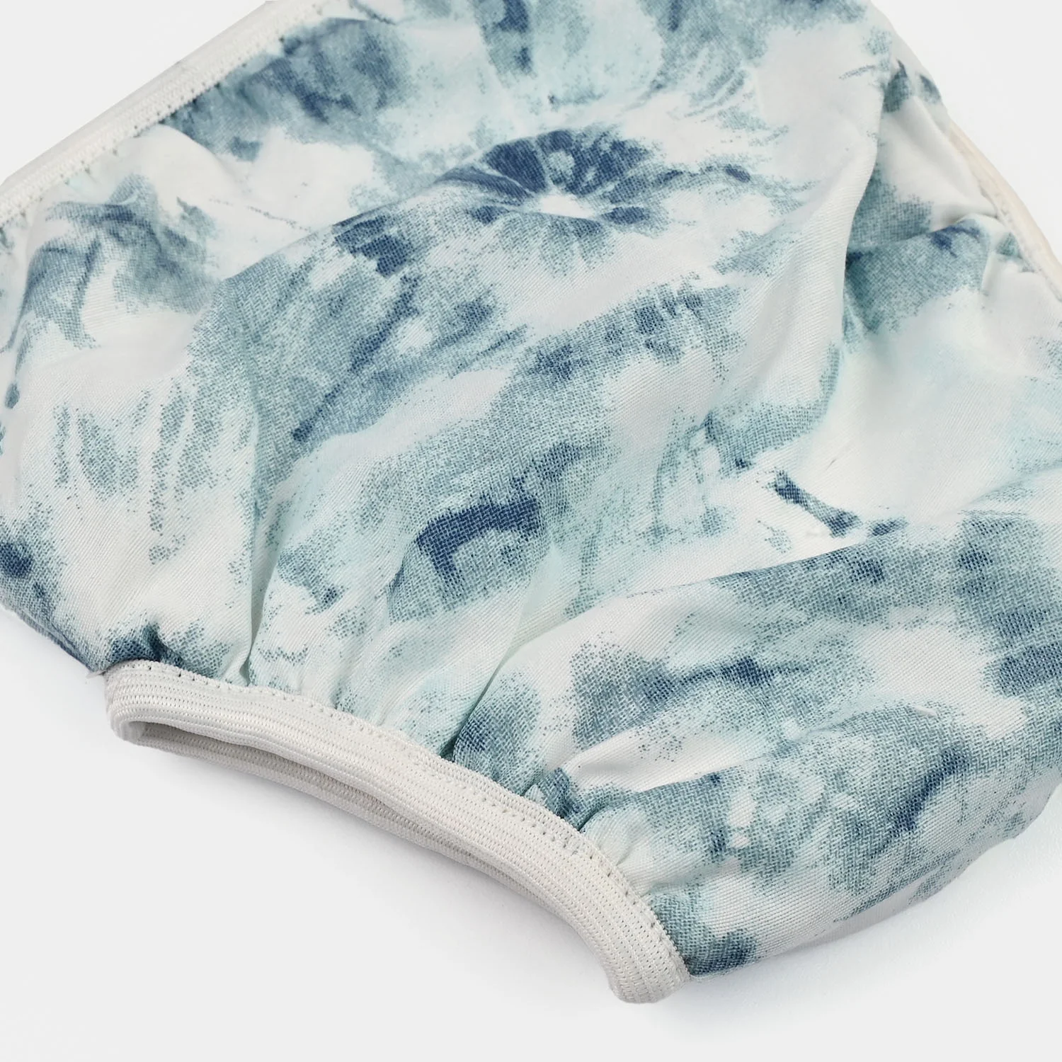 Towel Cotton Panty 3-6M Blue Print - Image 3