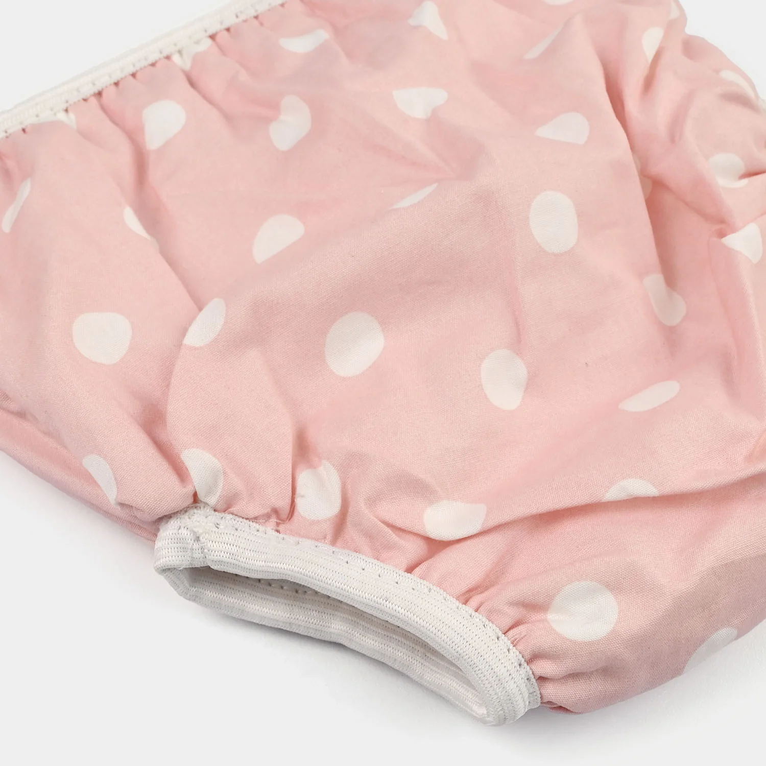 Towel Cotton Panty 6-12M Pink Dot Print - Image 3