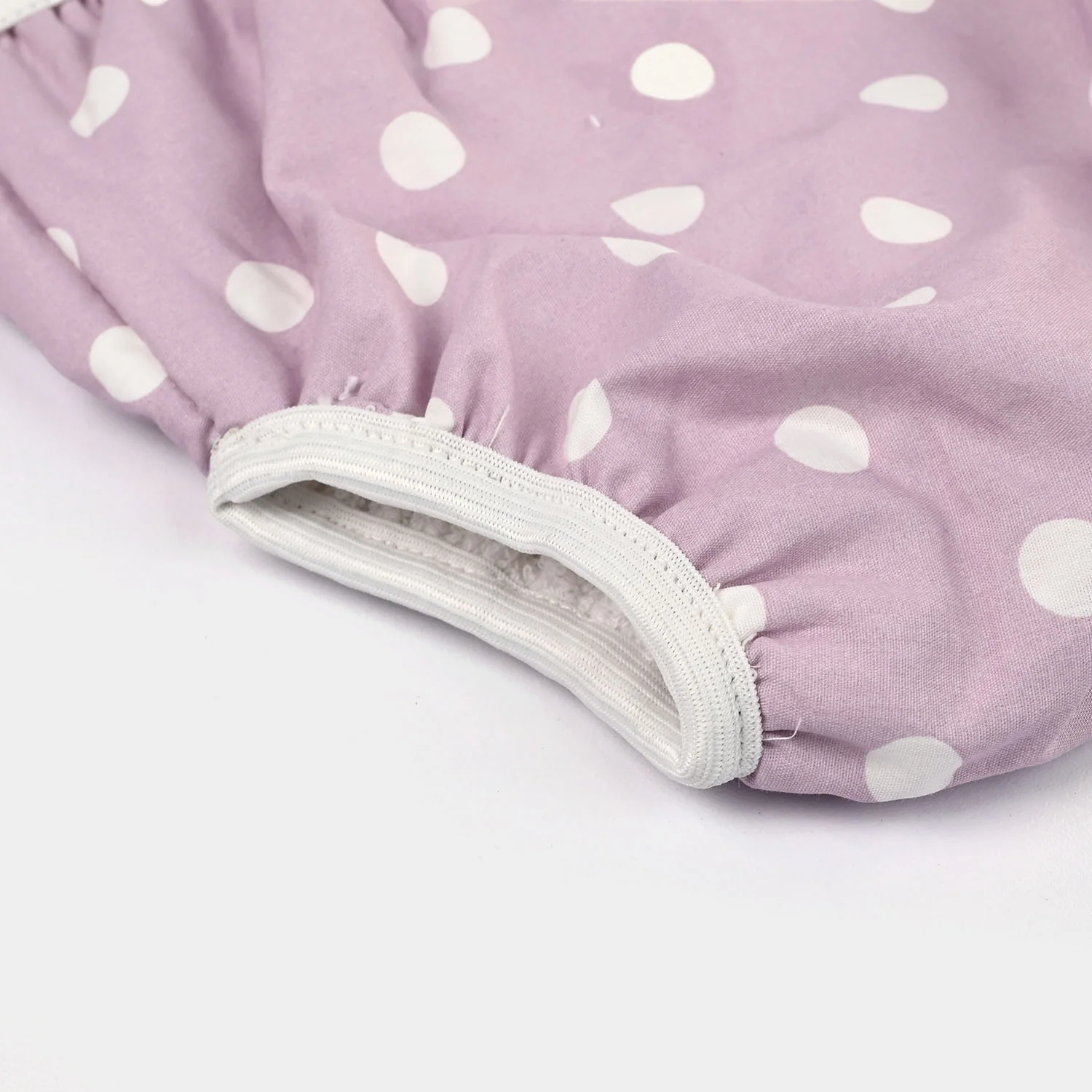 Towel Cotton Panty 6-12M Purple Dot - Image 3