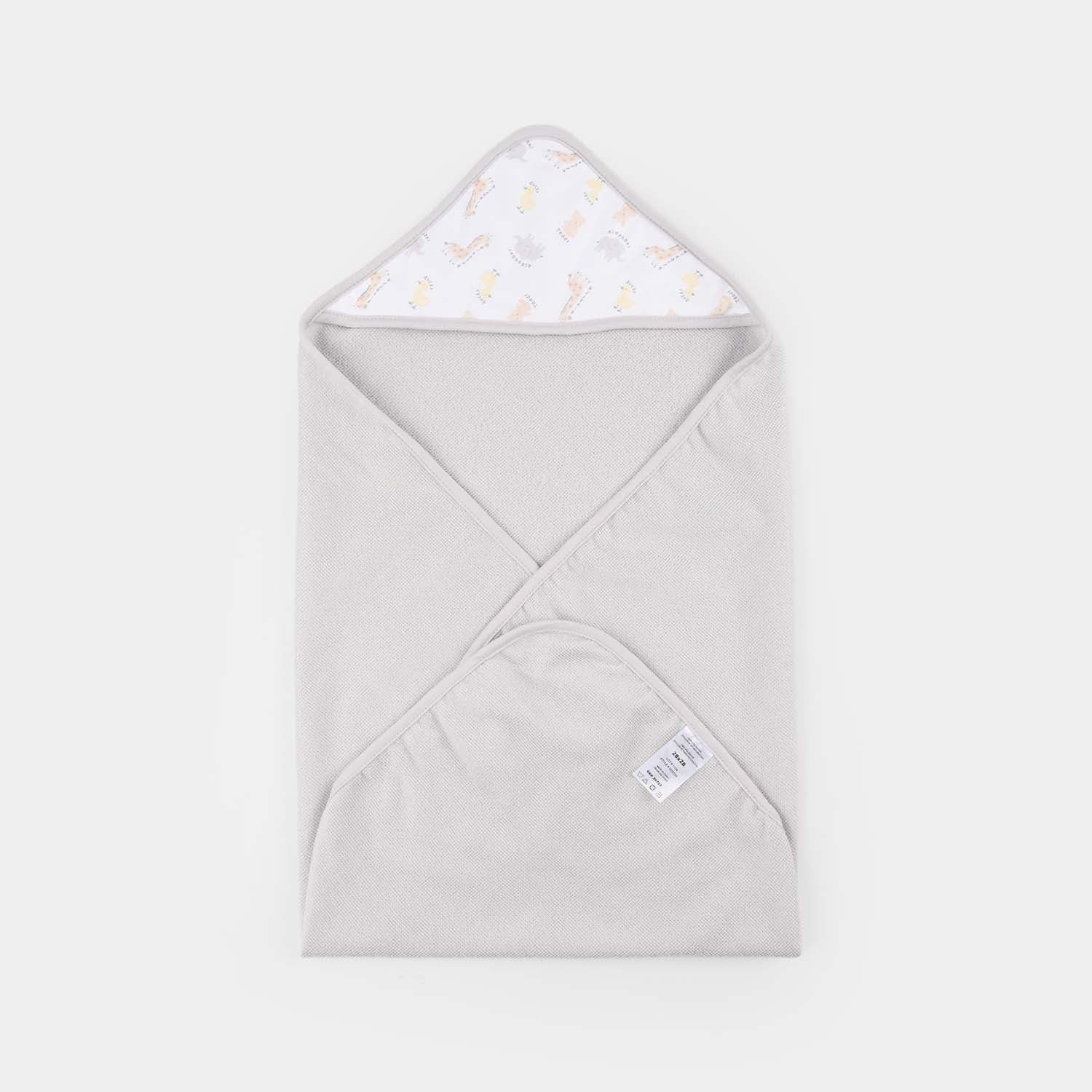 Hooded Towel & Wash Cloth Set | 6Pcs Set - Image 4