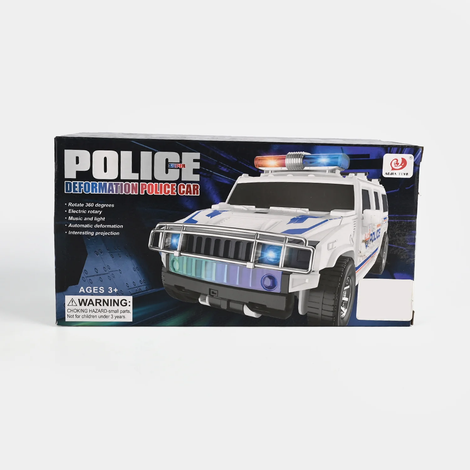 Electric Deformation Police Car Toy with Light & Music - Image 7