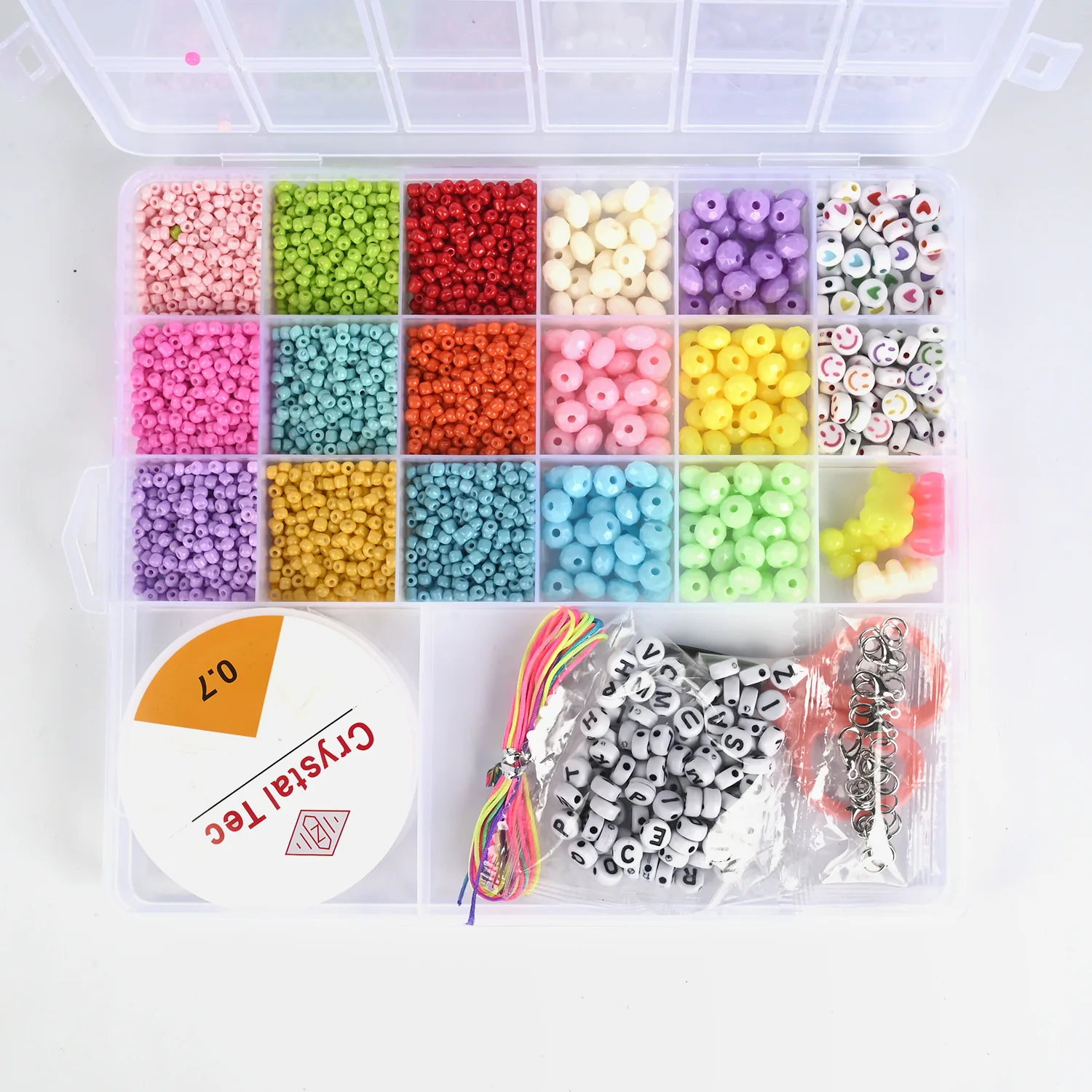 Kids Bead Jewelry Making Set - Image 2