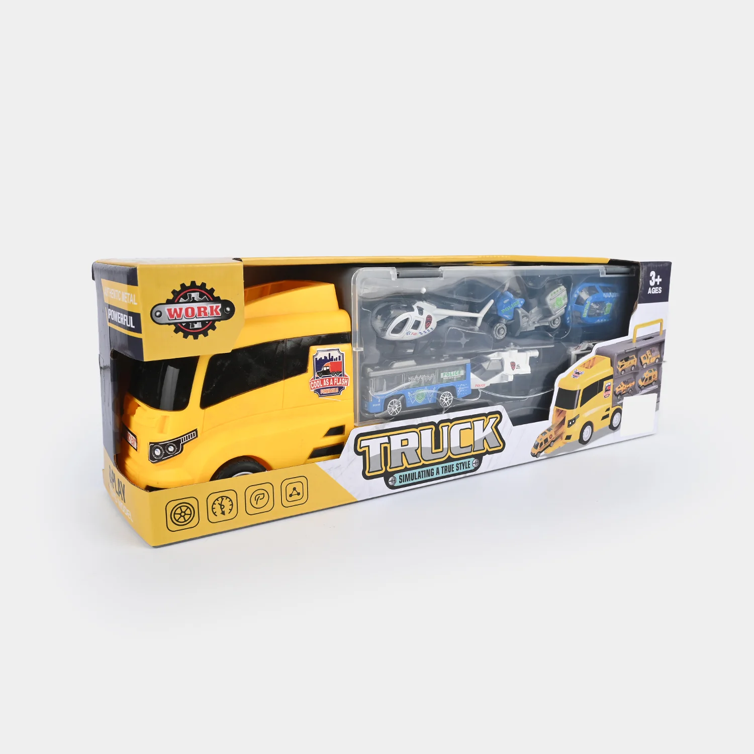 Super Transporter Truck with Mini Vehicles Set - Image 3