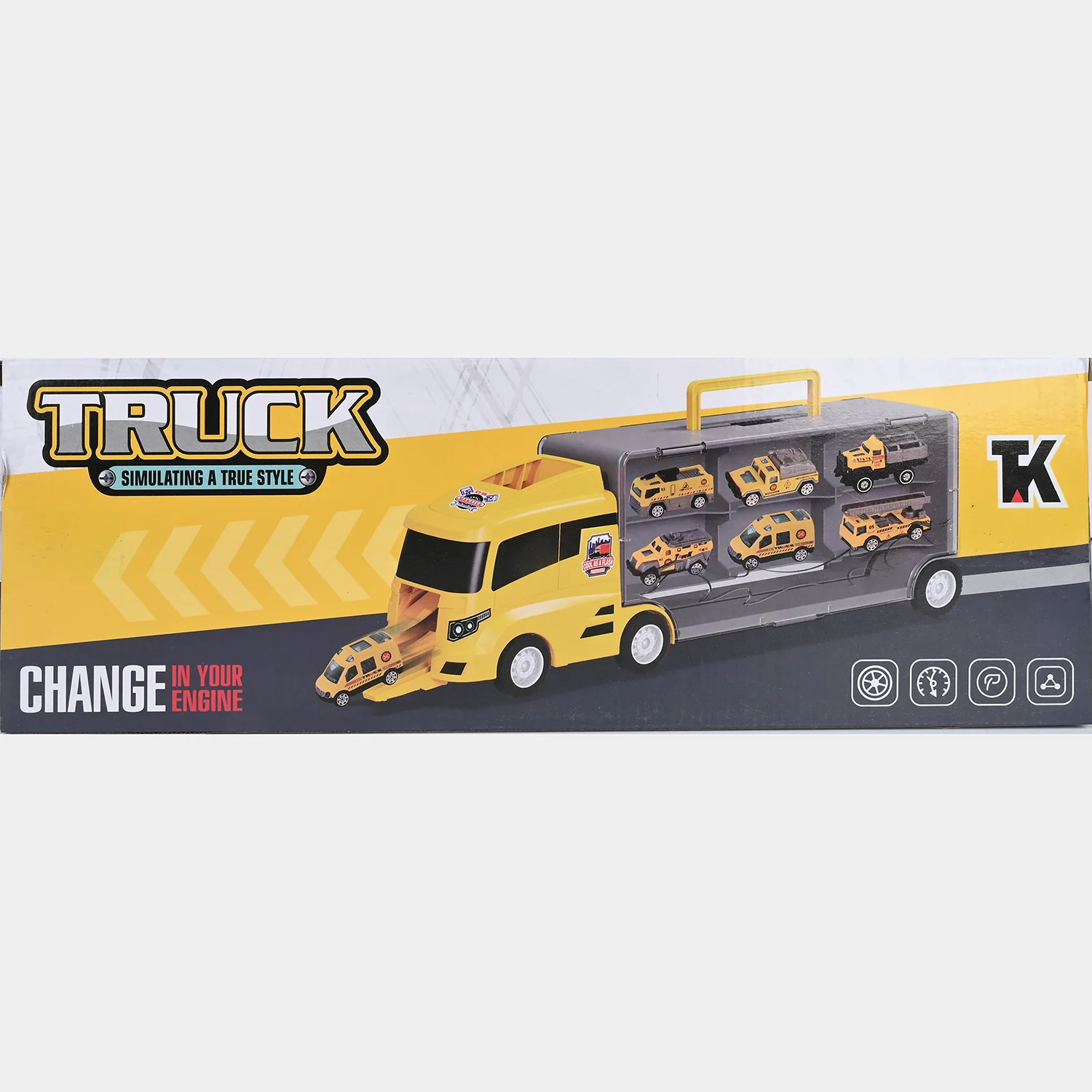Super Transporter Truck with Mini Vehicles Set - Image 8