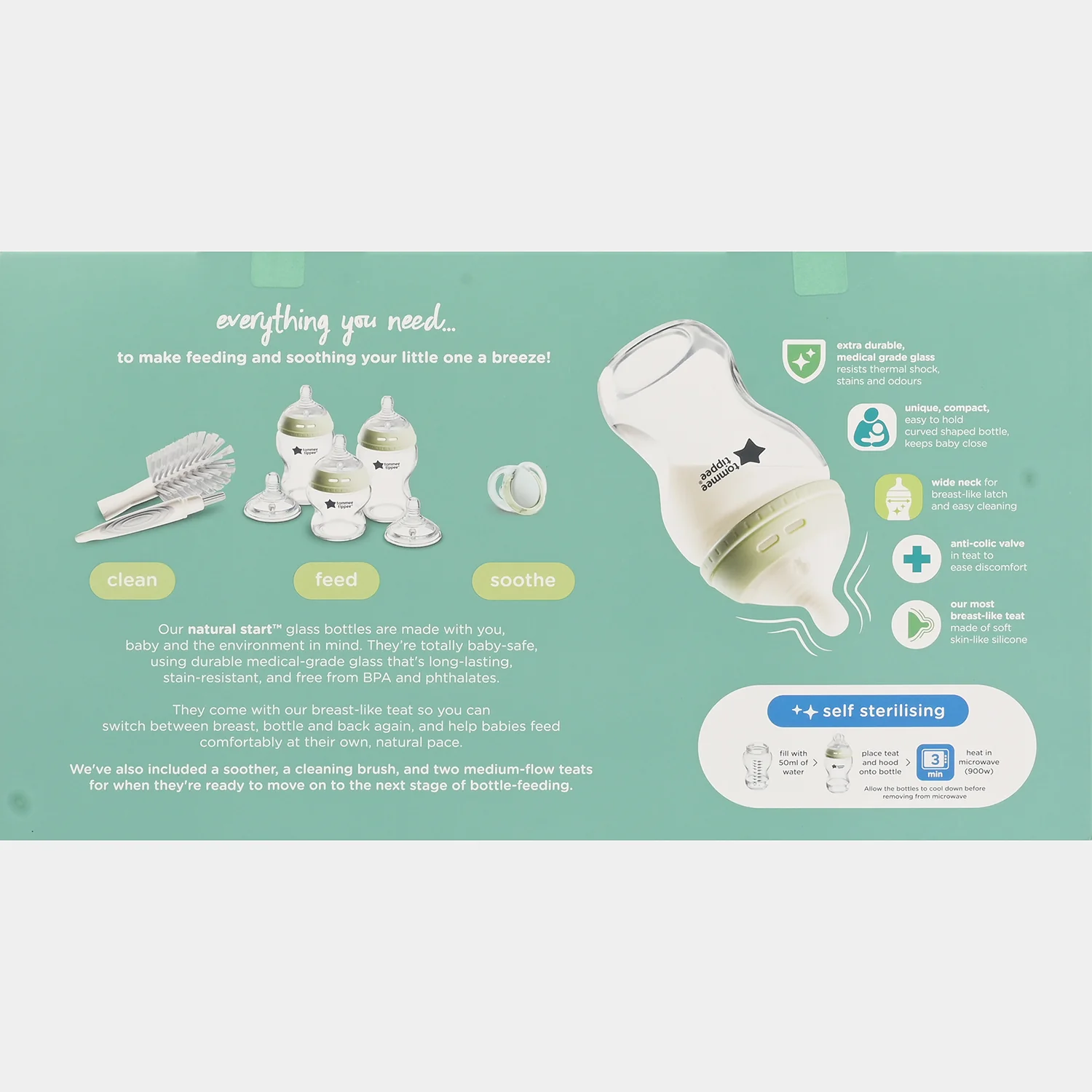 Natural Start Glass Newborn Starter Set - Image 4