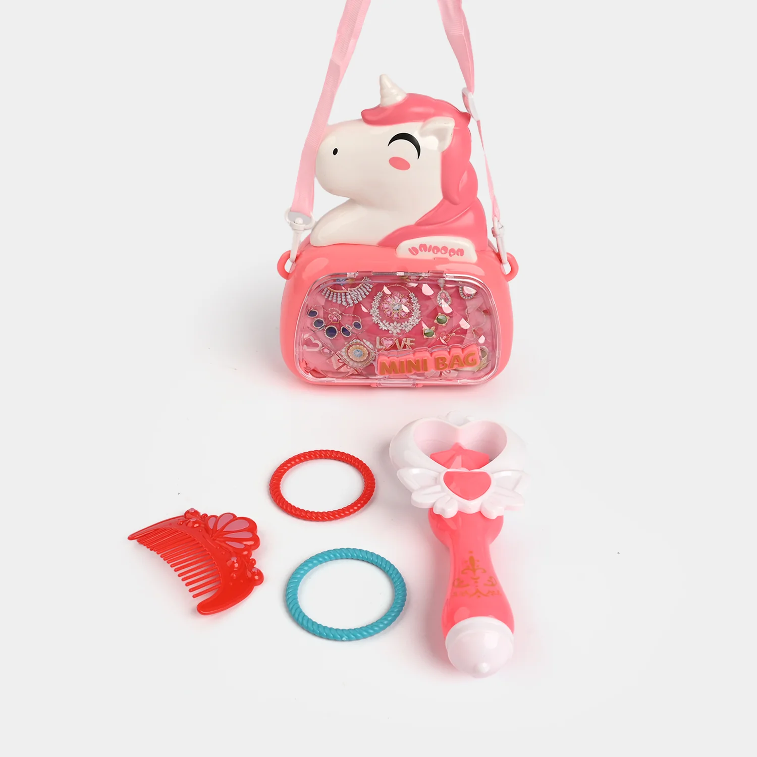 Character Transparent Bag Wiith Jewelry Set - Image 2