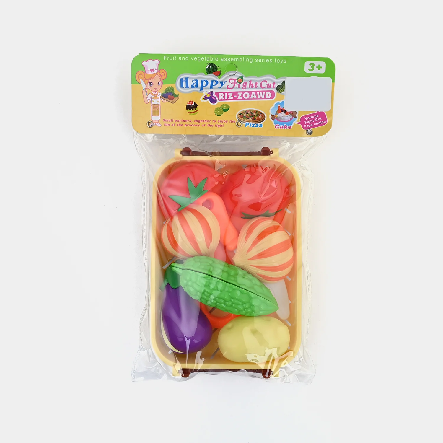 Vegetable & Fruit Cutting Play Set