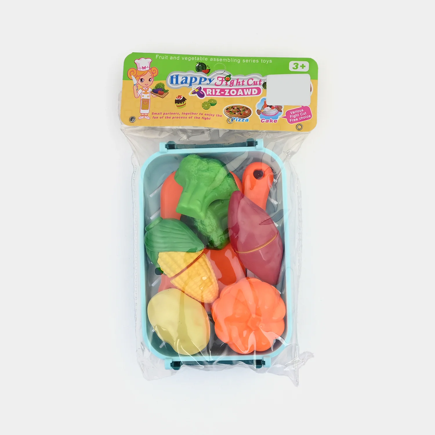 Kids Cutting Vegetable Playset