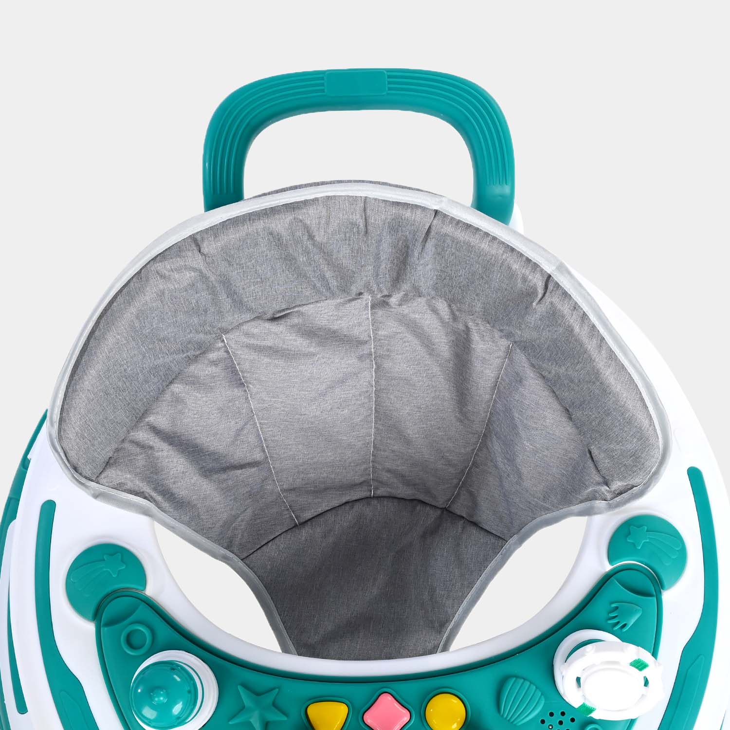 Multifunctional Baby Walker Round Shaped 618 Sea Green - Image 4