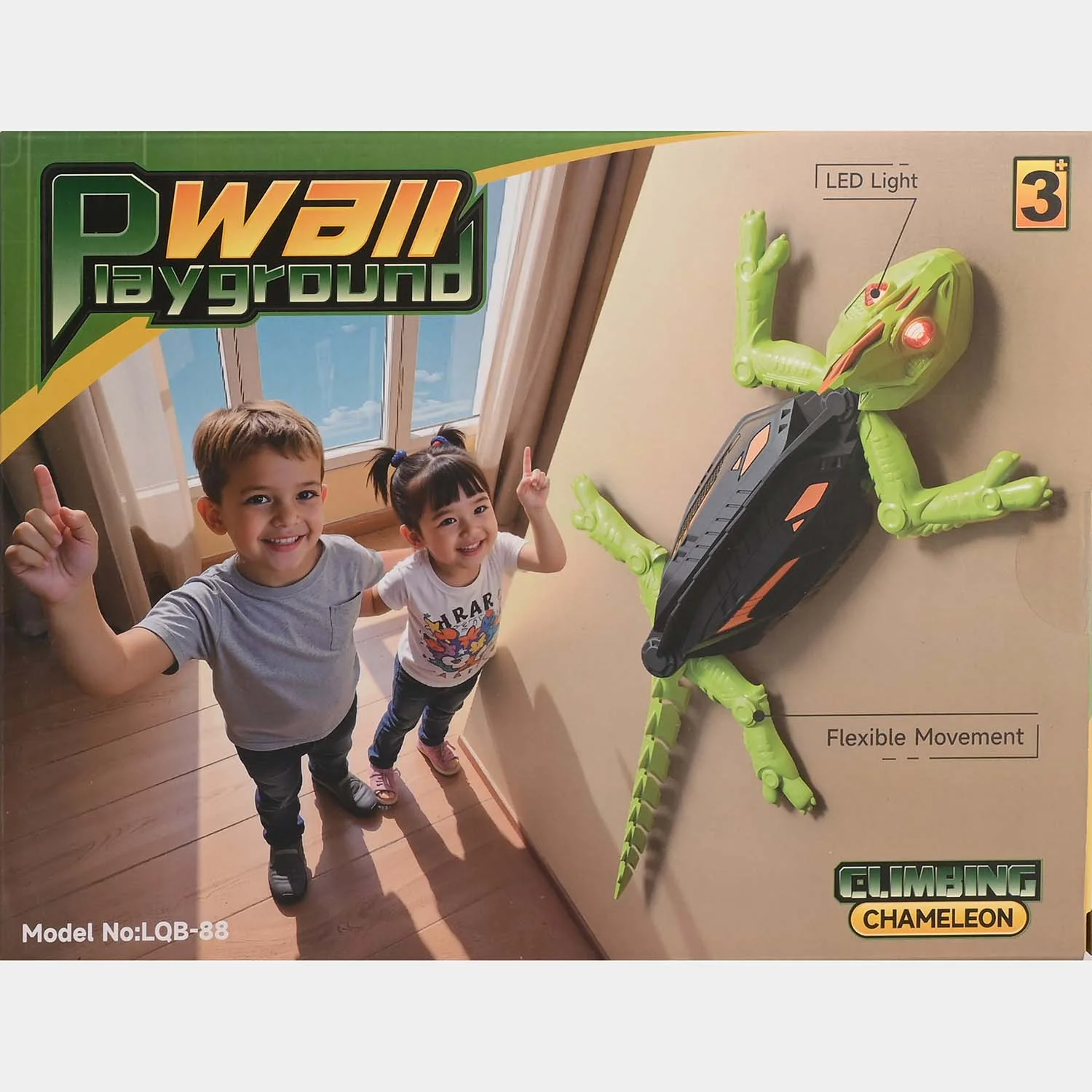 Remote Control Wall Climber Chameleon - Image 8