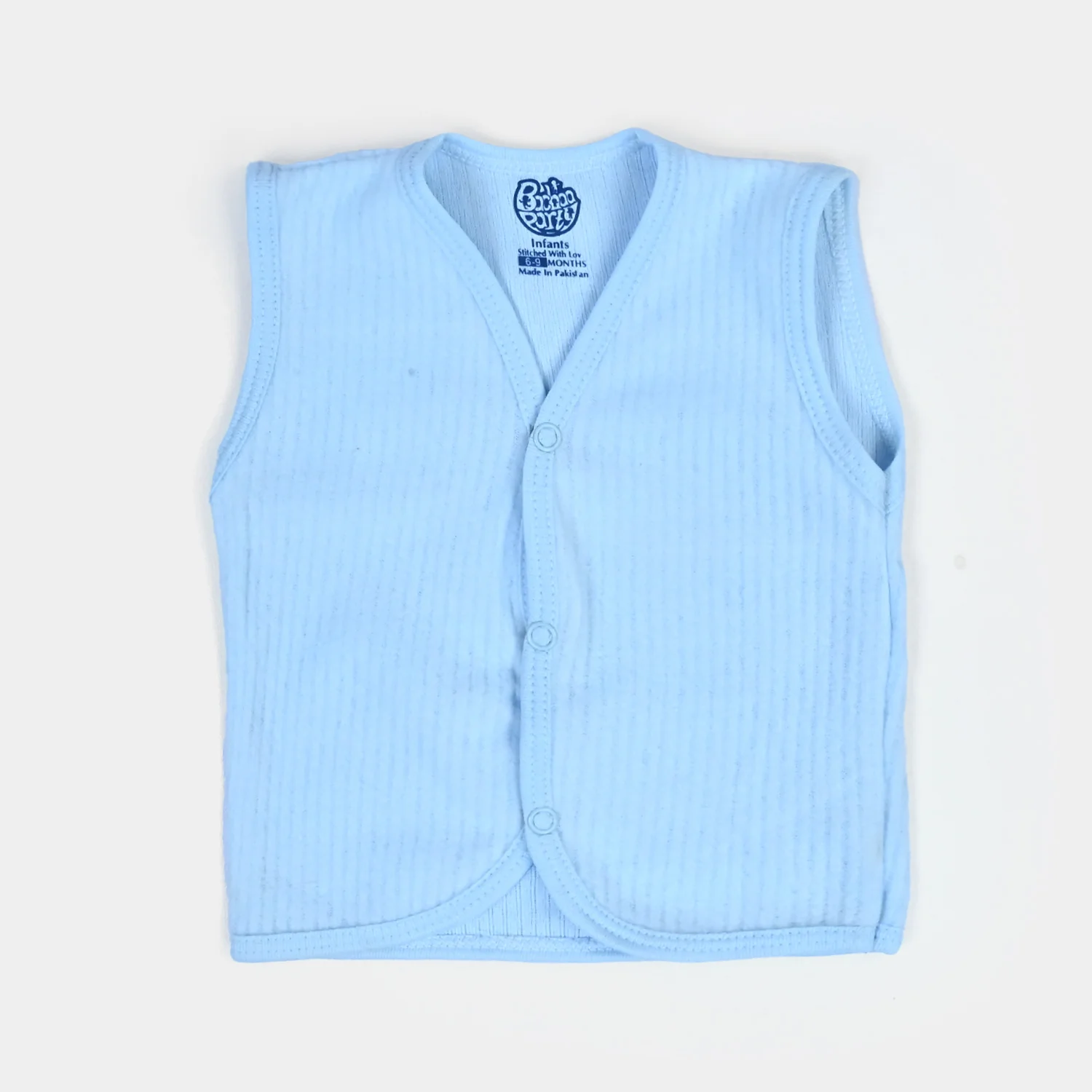 Baby Sleeveless Cotton Vest - Image 2