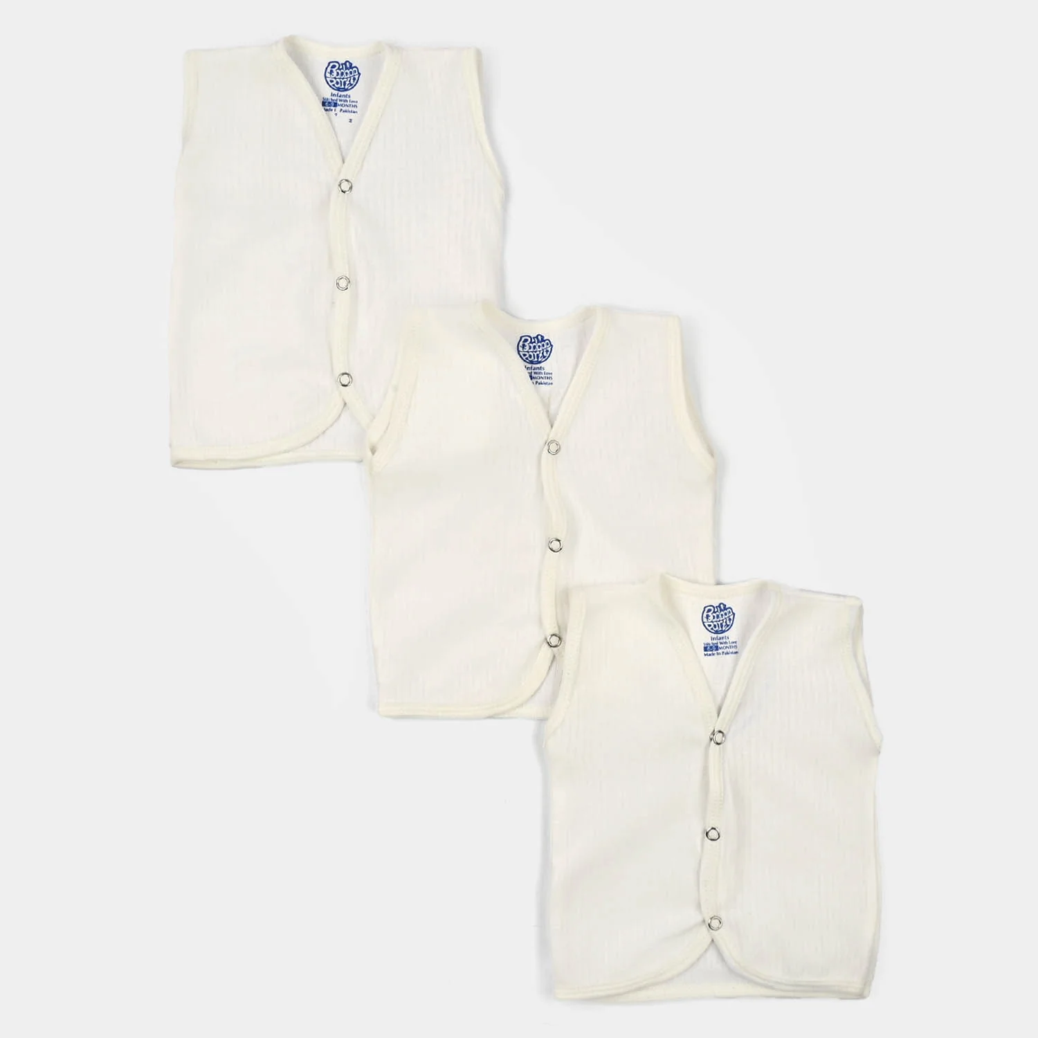 Baby Sleeveless Snap Vest
