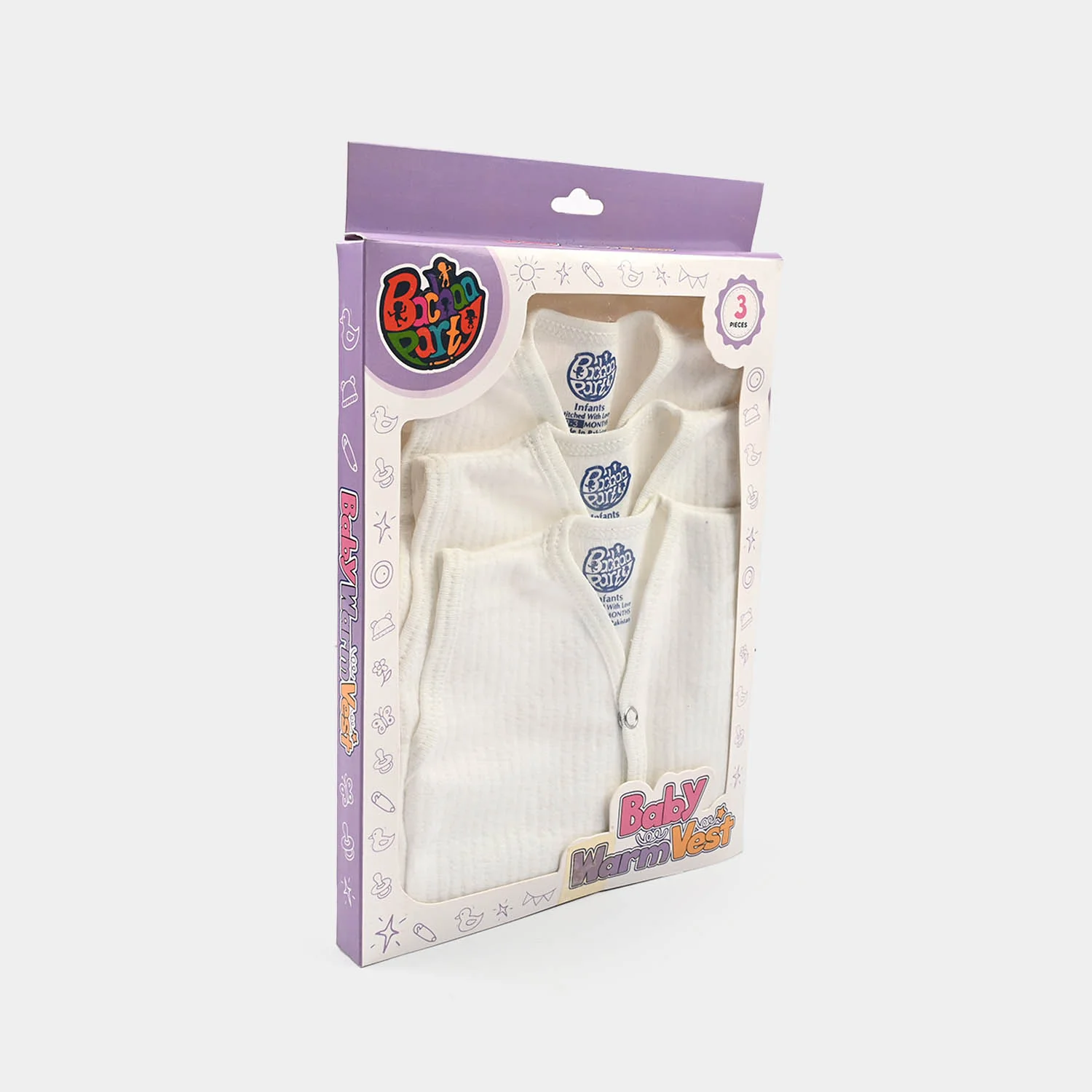Baby Sleeveless Snap Vest - Image 3
