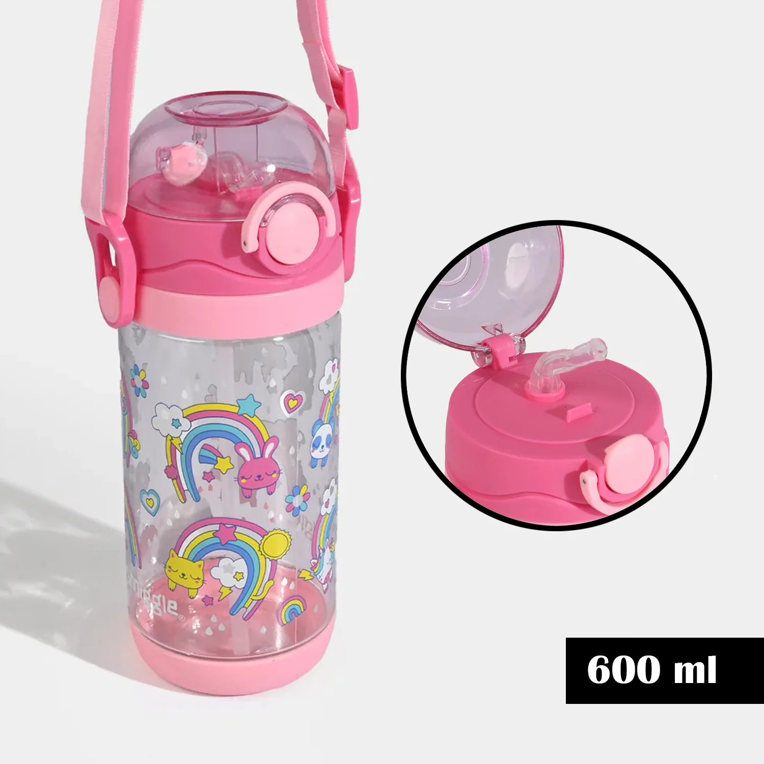 Character Water Bottle for Kids | 600ml