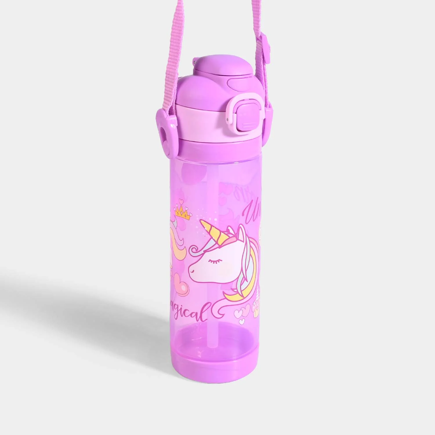 Kids Straw Water Bottle | 500ml - Image 2