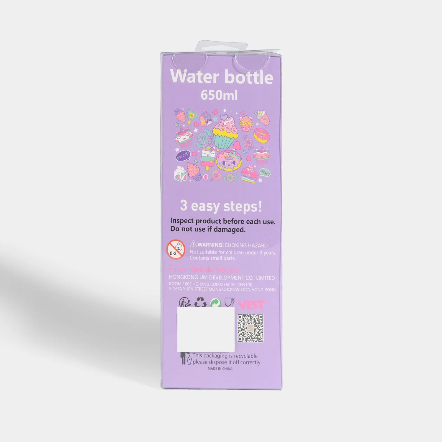 Plastic Water Bottle for Kids | 650ml - Image 6