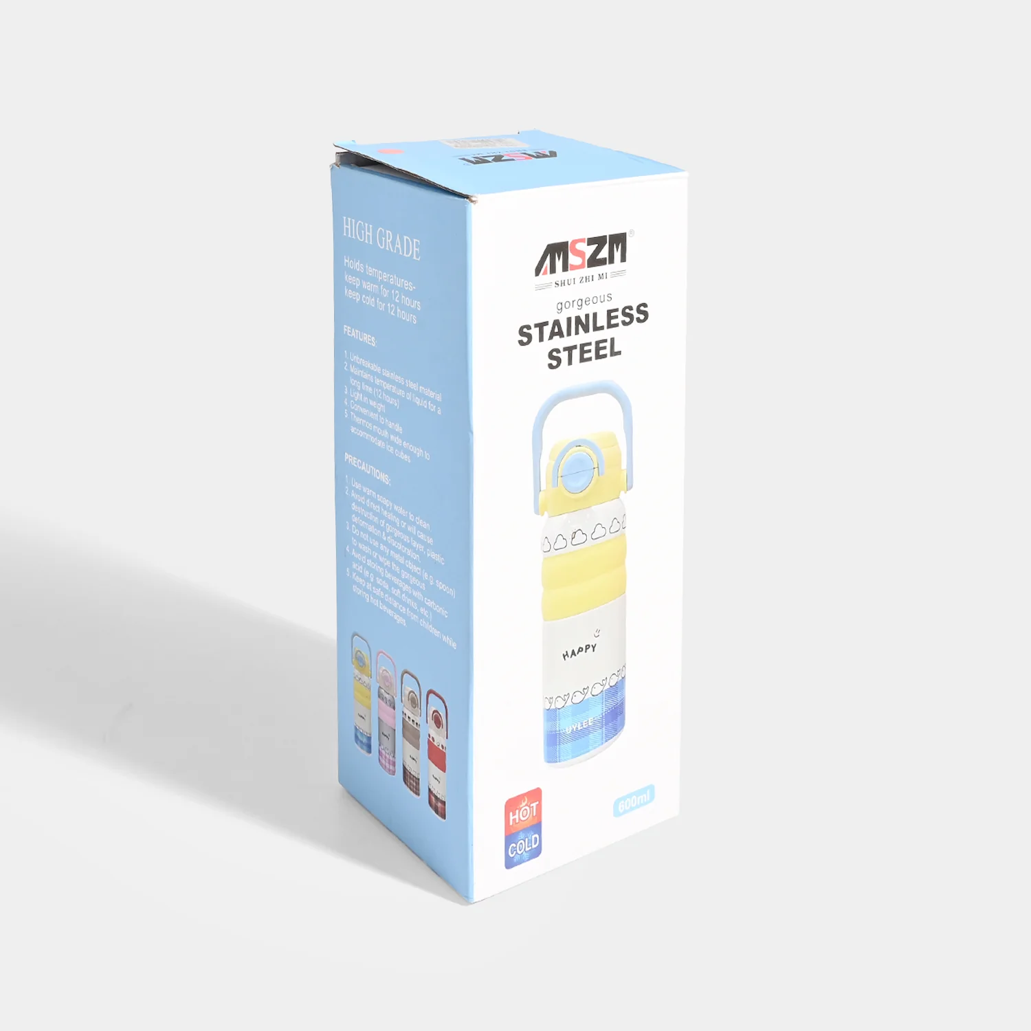 Stainless Steel Water Bottle for Kids | 600ml - Image 4