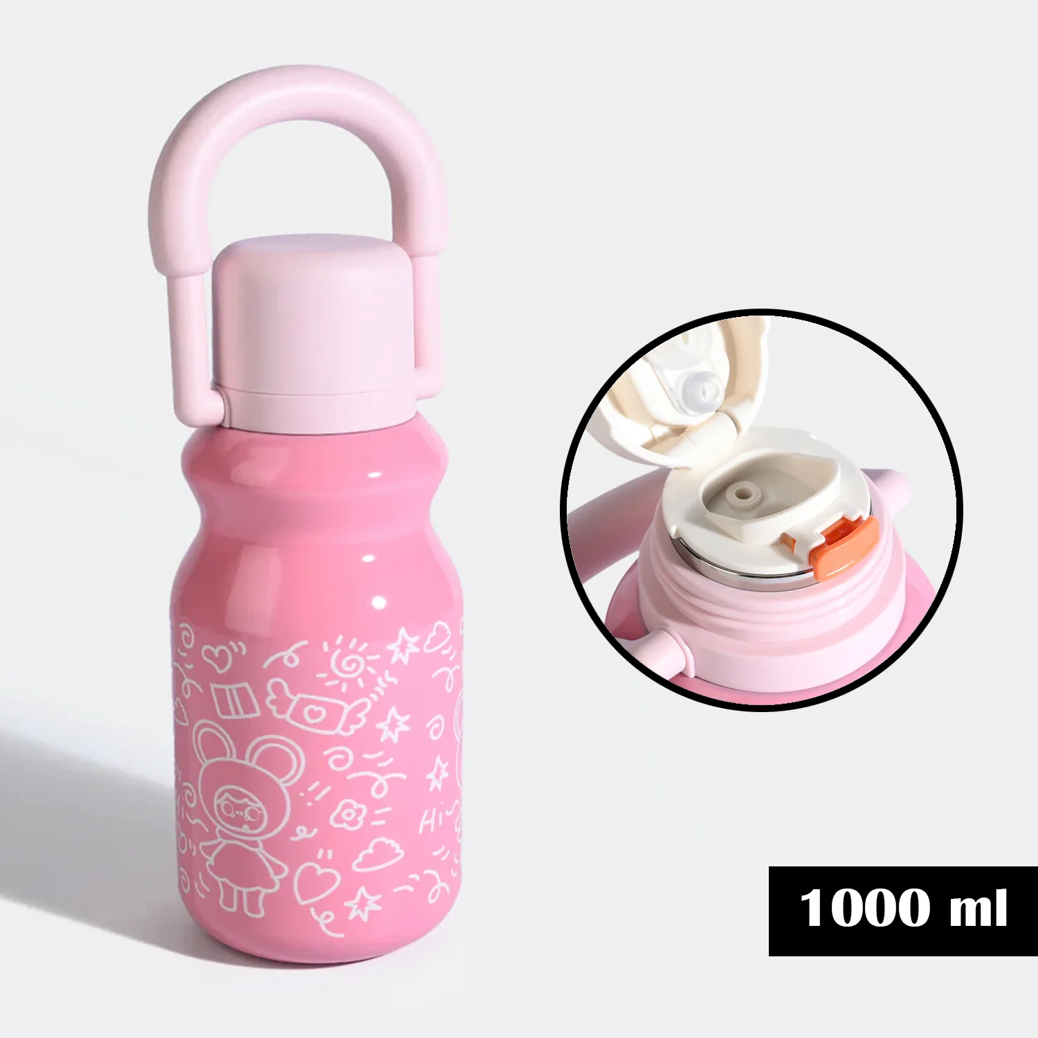 Stainless Steel Water Bottle for Kids | 1000ml