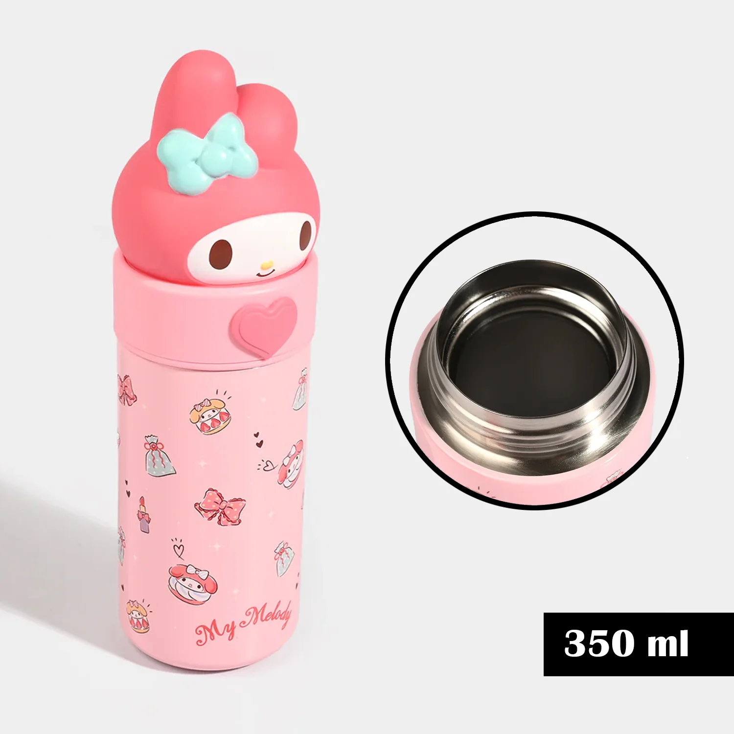 Character Water Bottle for Kids | 350ml