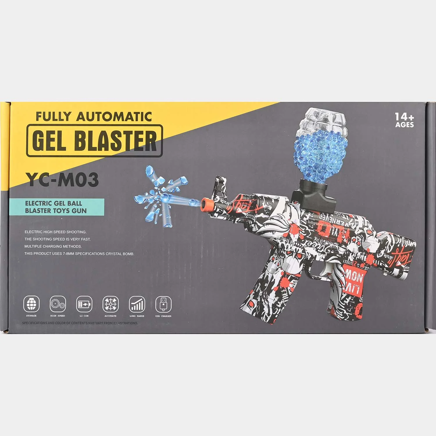Fully Automatic Electric Gel Blaster – YC-M03 - Image 8