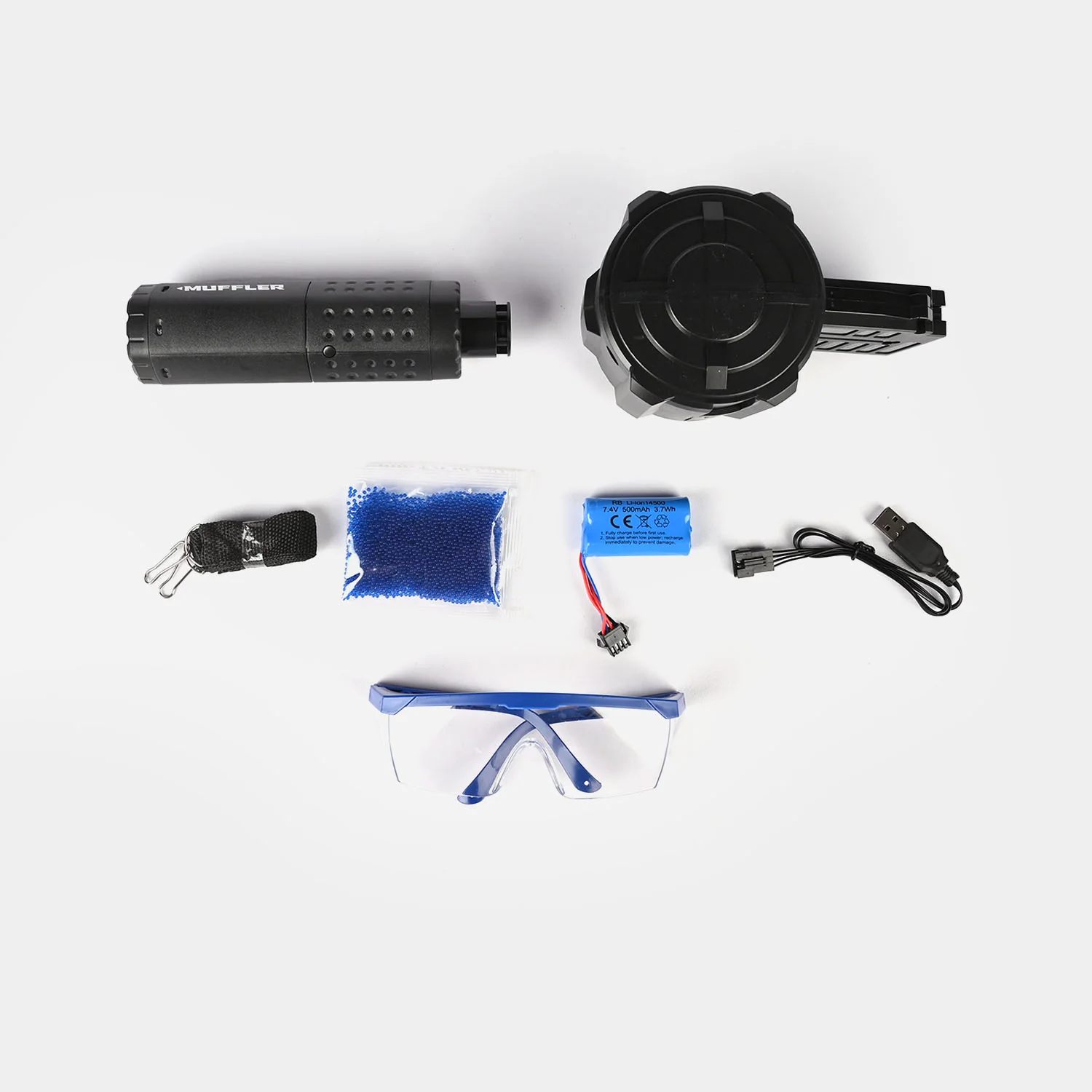 Electric G36 Water Gel Blaster with Light & Smoke - Image 6