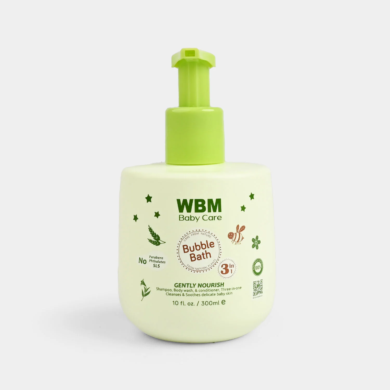 WBM 3IN1 Baby Bubble Bath | 300Ml