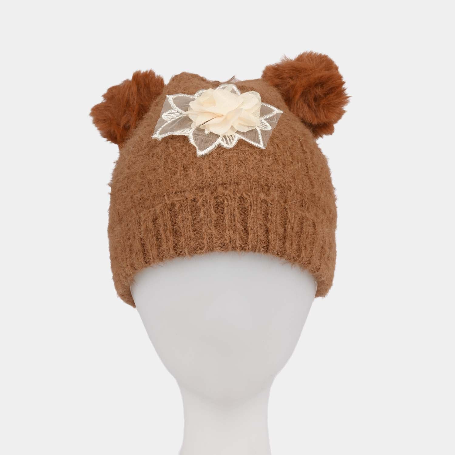 Baby Winter Woolen Cap/Hat - 6M+ - Image 2