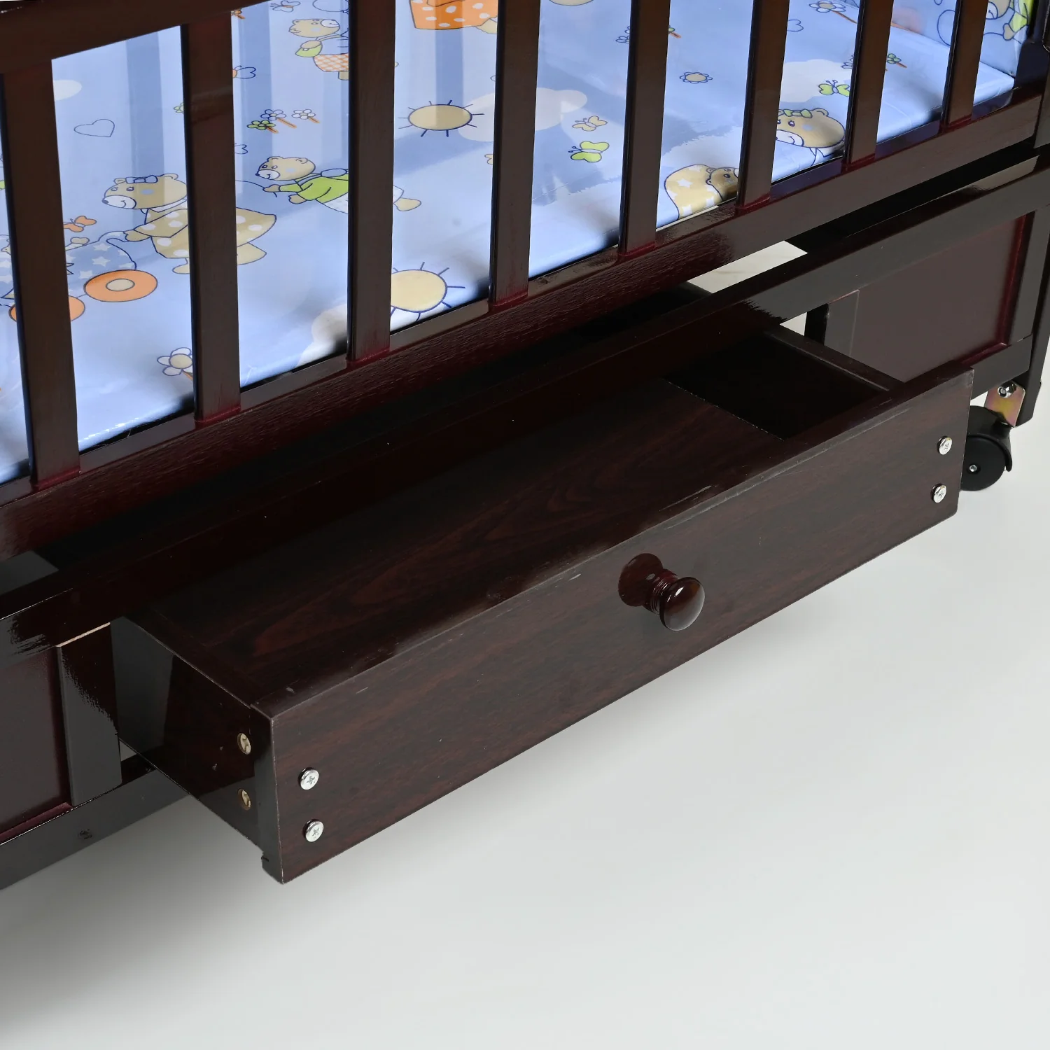 Baby Wooden Cradle Swing | 5370-B - Image 5