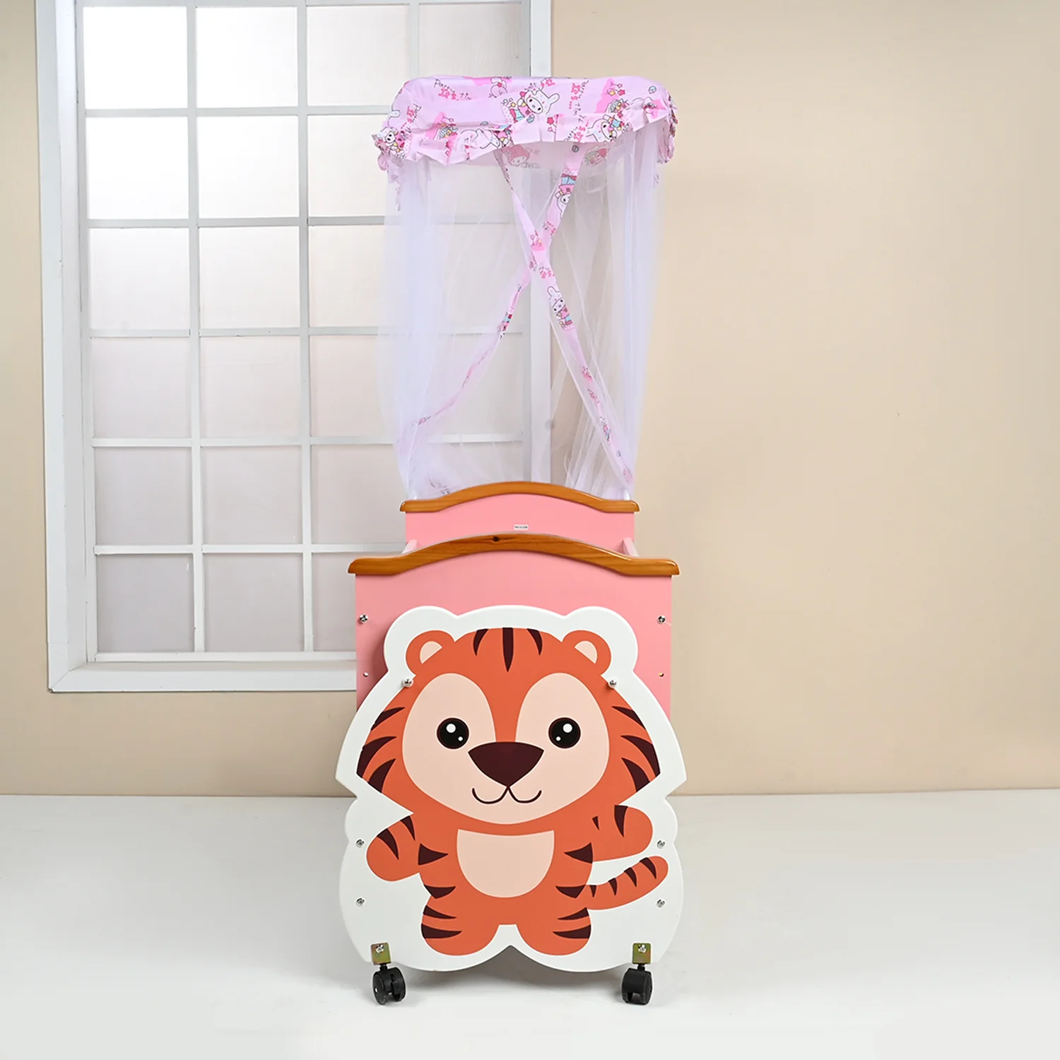 Baby Wooden Swing Cradle | AK003-2 - Image 7