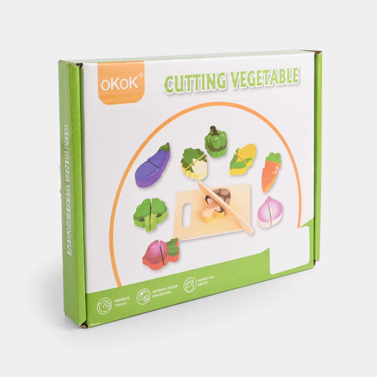Wooden Cut Vegetables - Image 3