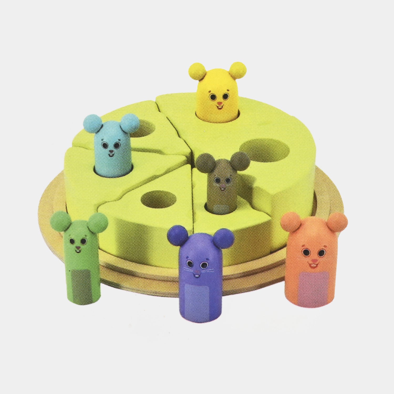 Wooden Mice in Cheese Puzzle Game - Image 2