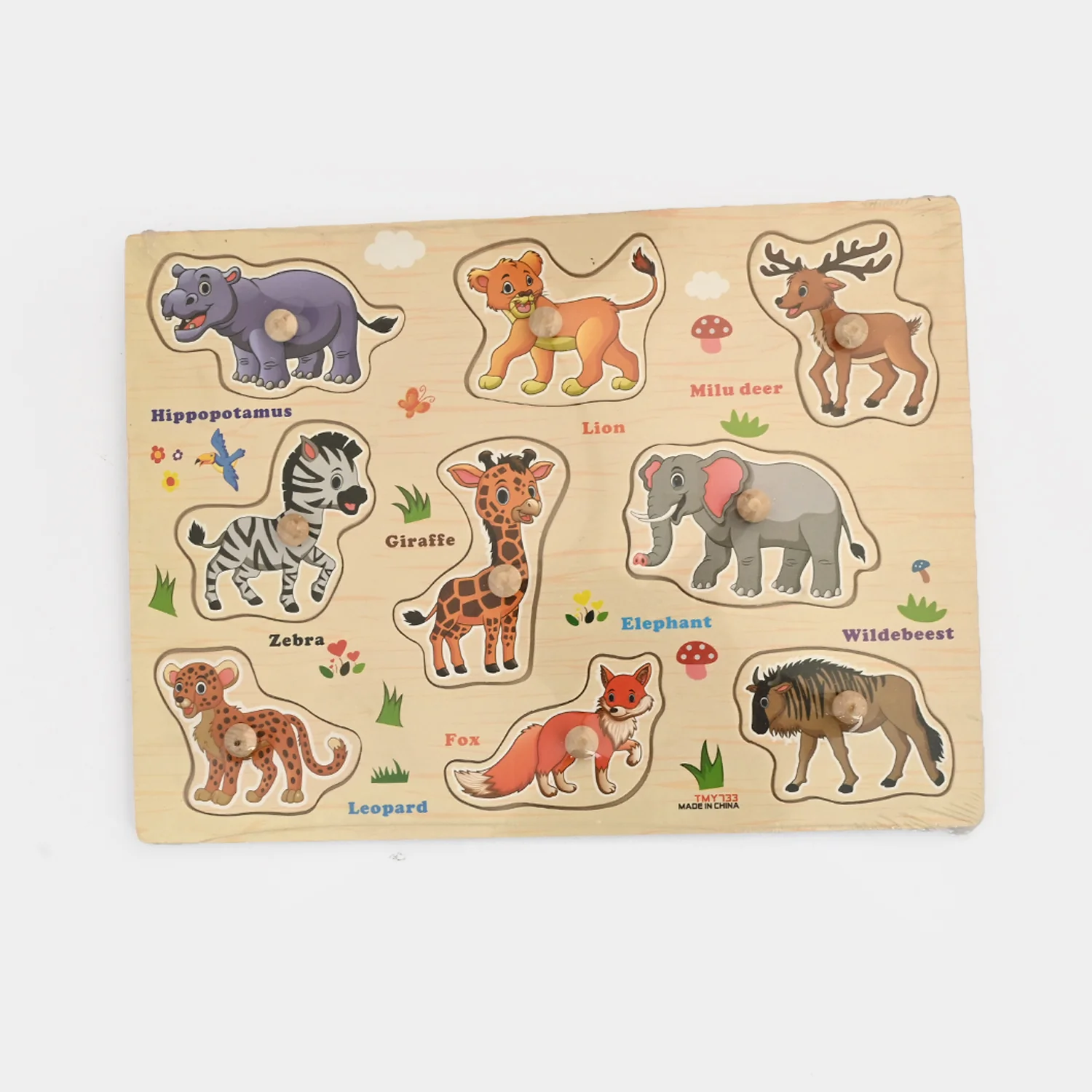 Educational Wooden Puzzle Toy
