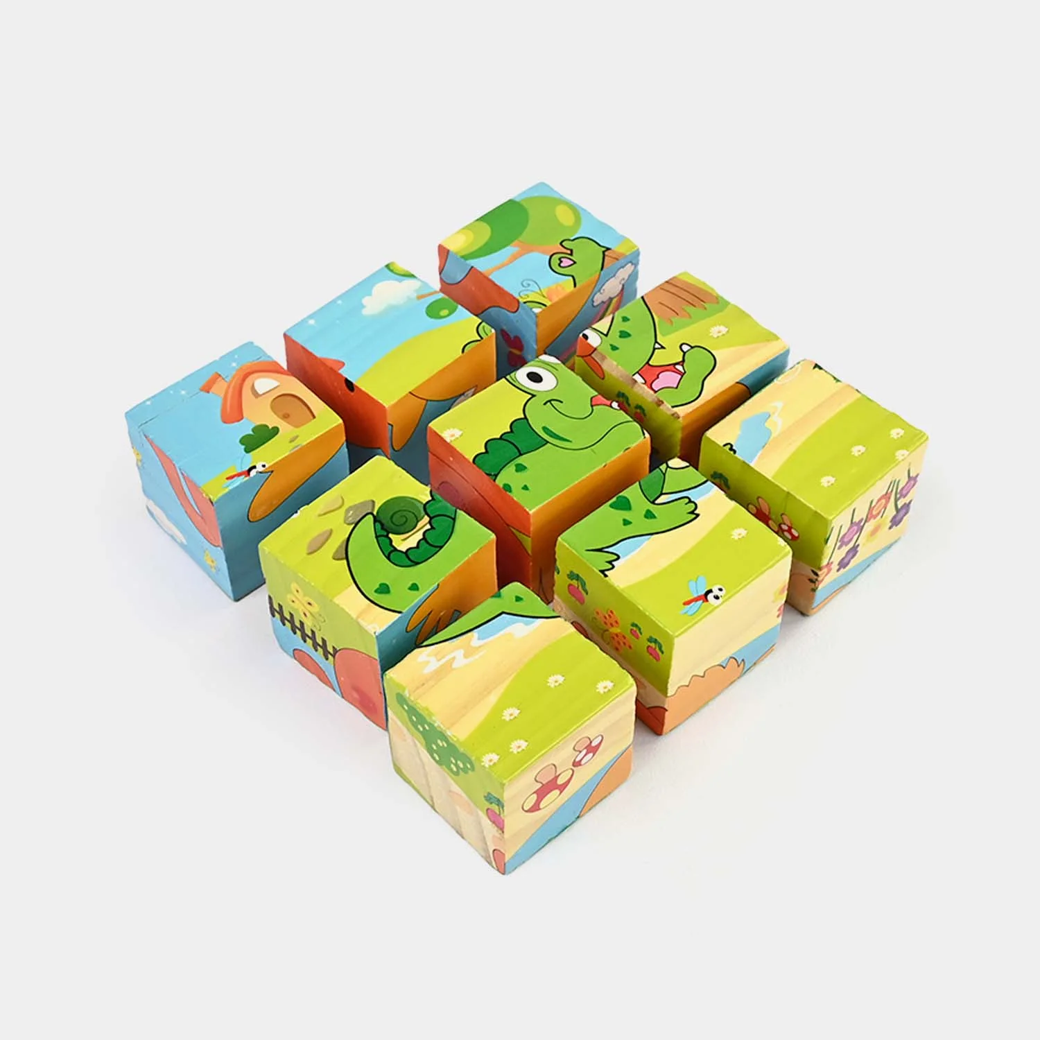 Wooden Sheet Animal Puzzle Board 204 7-6