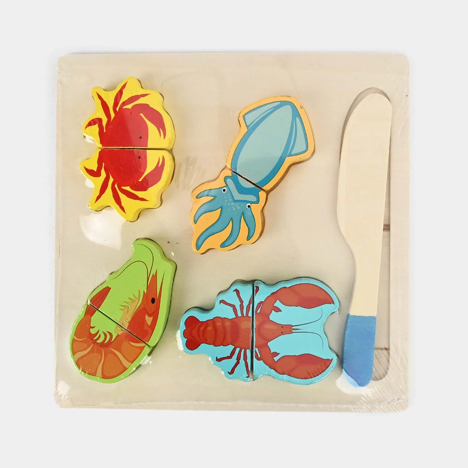 Wooden Toy Shape Combination Puzzle Play Set