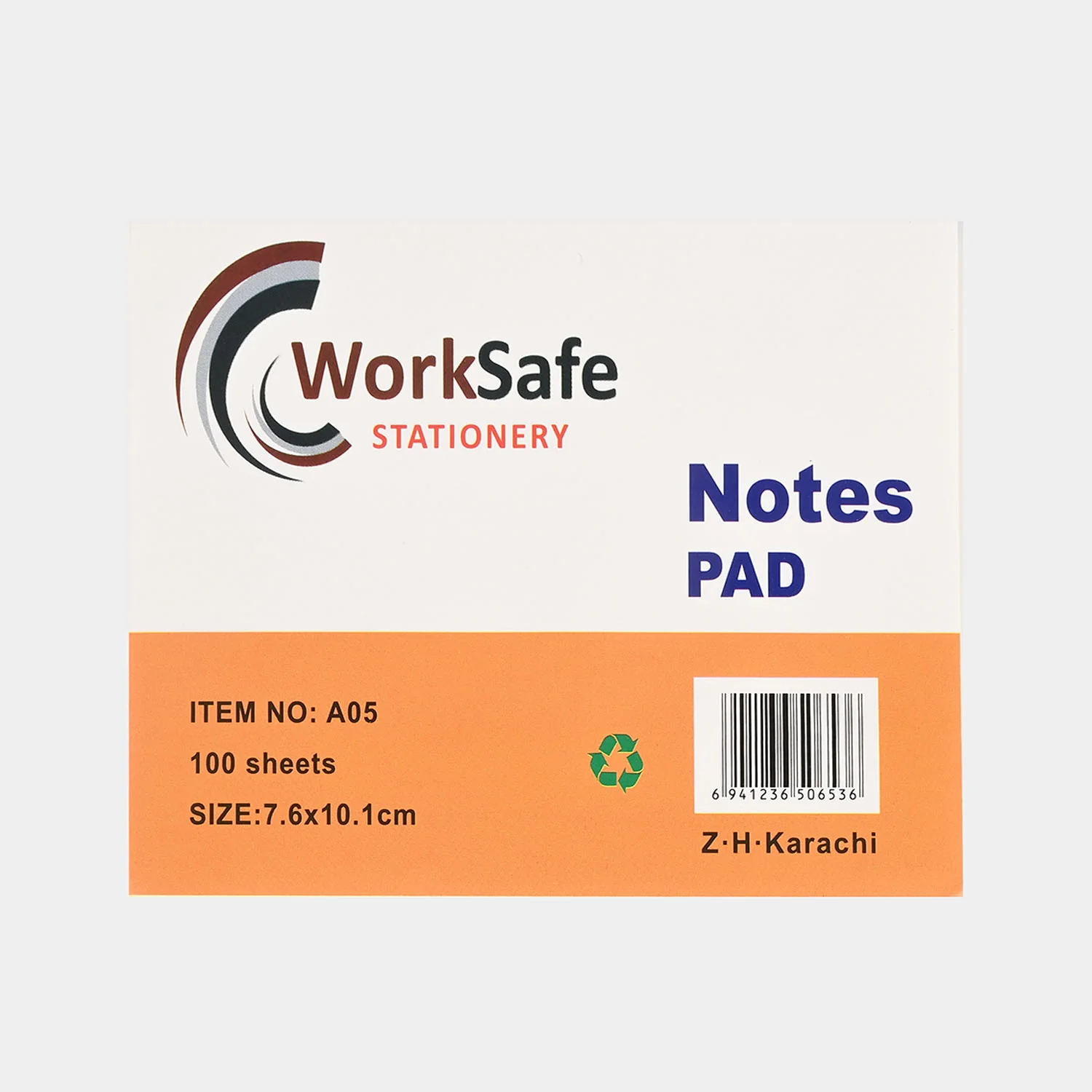 Work Safe Sticky Note Size 3*4 - Image 2