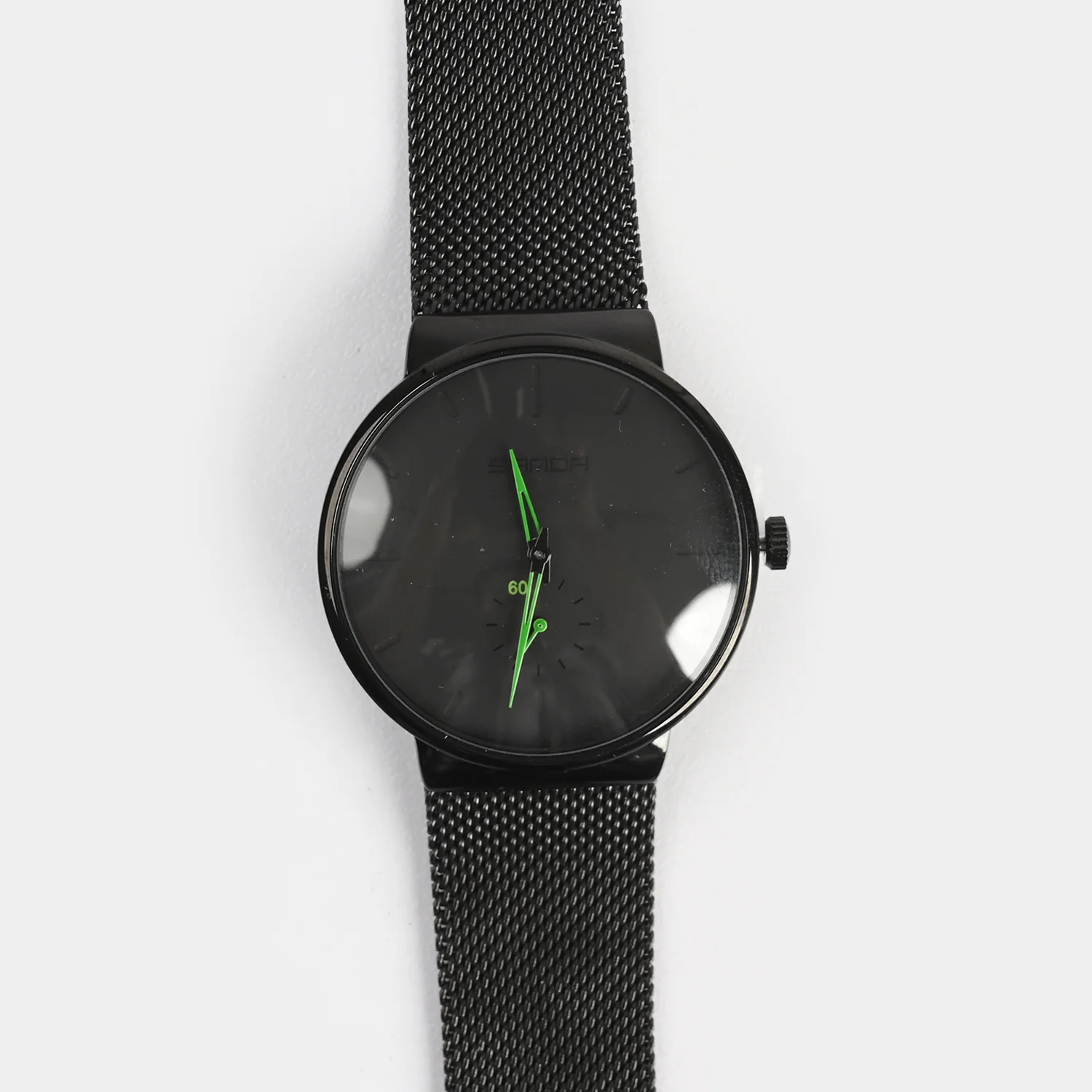 Black Analog Premium Wrist Watch - Image 3