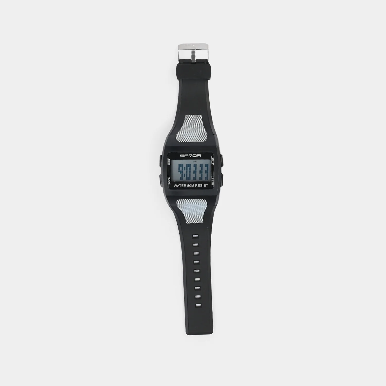 Square Digital Display Sports Wrist Watch - Image 3