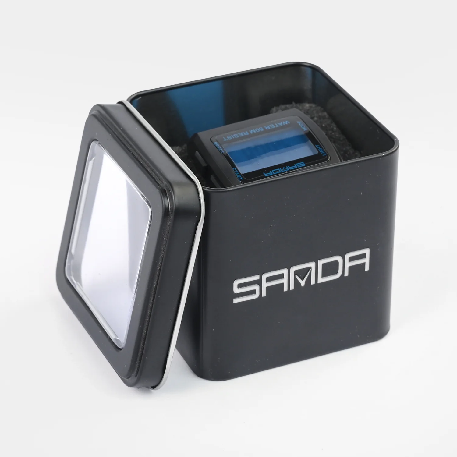 Square Digital Display Sports Wrist Watch - Image 8