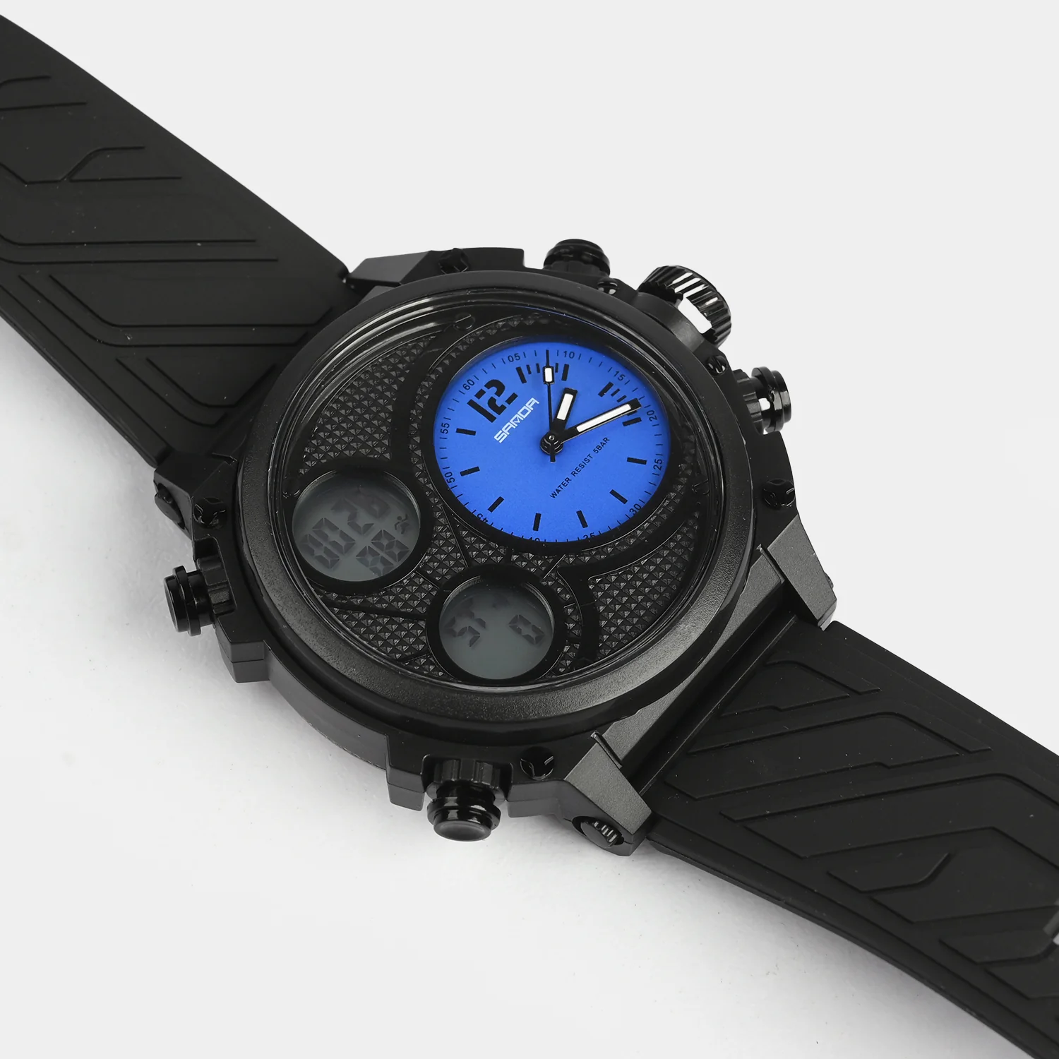 Multi-Functional Tactical Dual-Display Premium Wrist Watch - Image 5