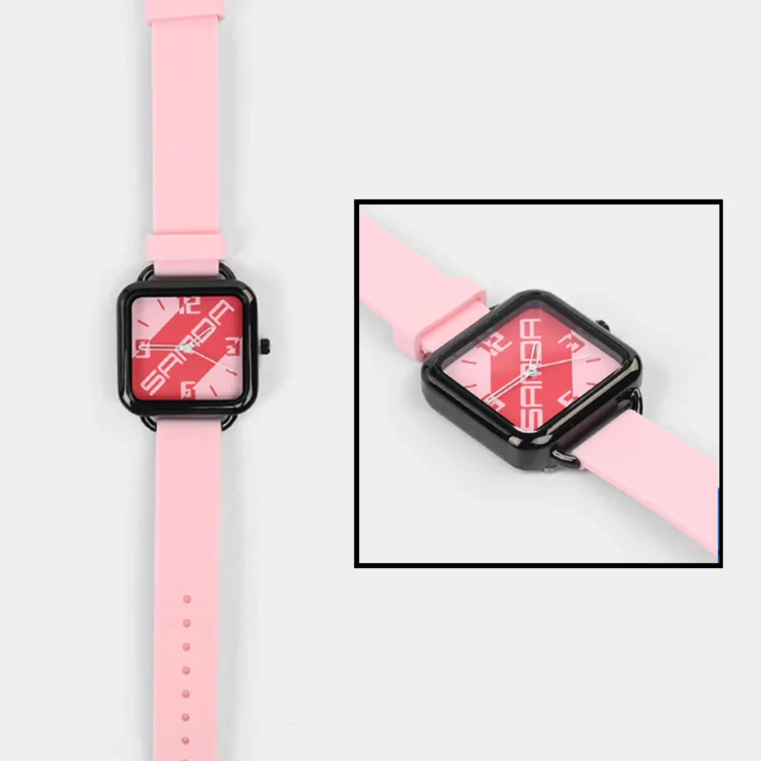 Modern Square Analog Wrist Watch