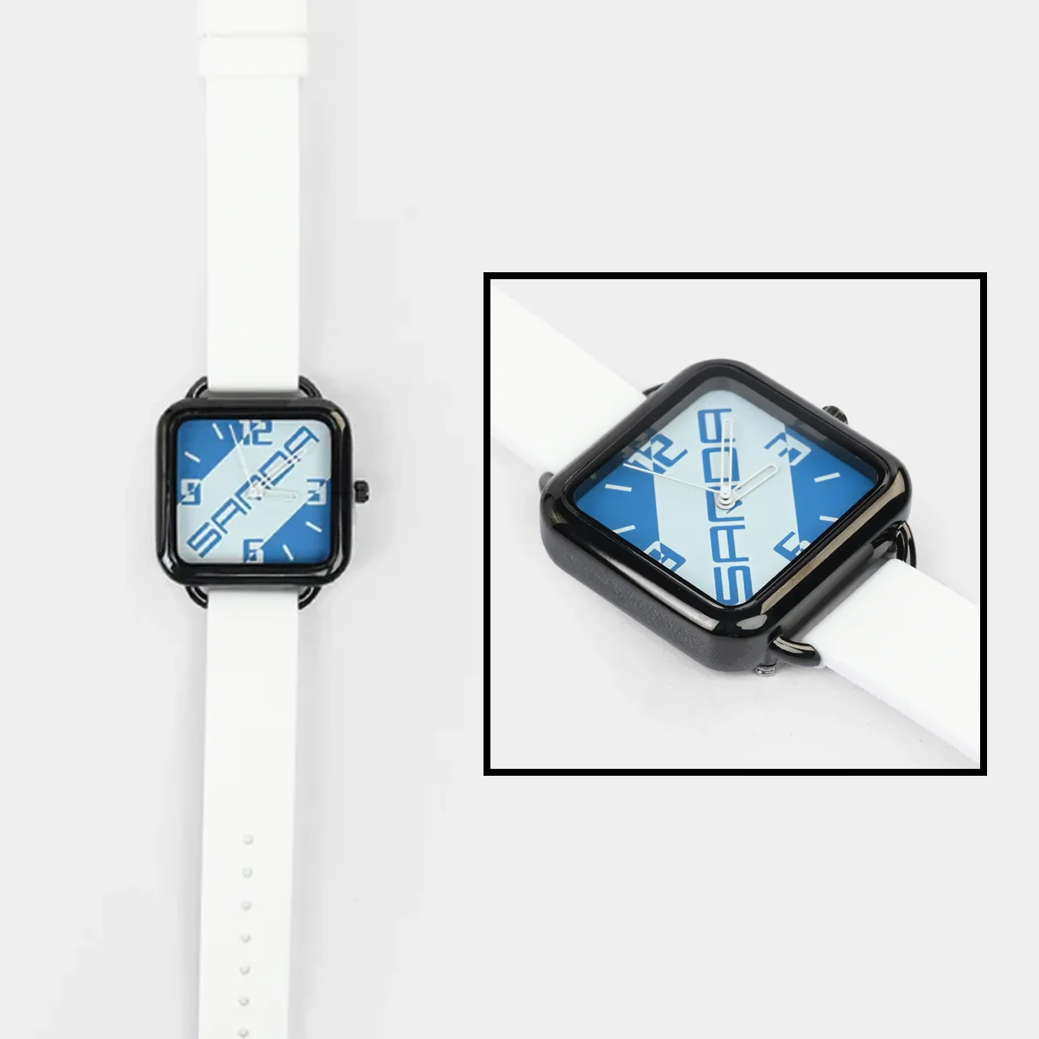 Modern Square Analog Wrist Watch